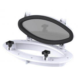 Ventana ovalada del ojo de...