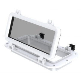 16" X 8" blanco ventana...