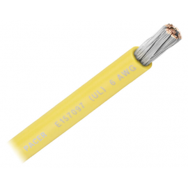 6 AWG X 250 FT amarillo...