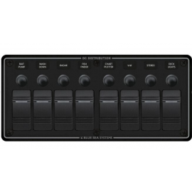 12V 8 posiciones Panel de...