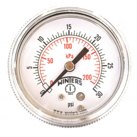 6 unidades 0 a 30 PSI 2"...