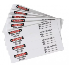 40 unid Etiqueta de candado...