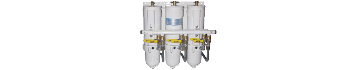 Racores - Separadores de agua- Filtro combustible - Lubricación